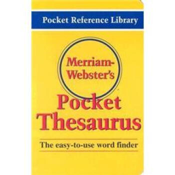 Merriam-Webster's Pocket Thesaurus (Pocket Reference Library)[韦氏口袋词典]  下载