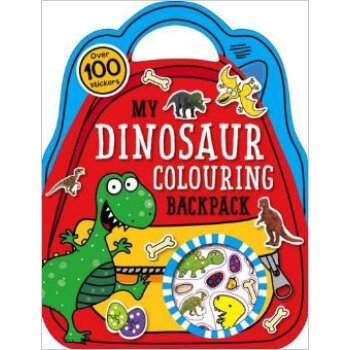 Colouring And Sticker Books My Dinosaur Colouring Backpack*    下载