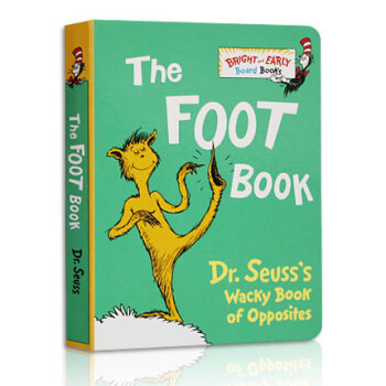 The Foot Book: Dr. Seuss's Wacky Book of OppositesBoard Book苏斯博士:千奇百怪的脚 英文原版 下载