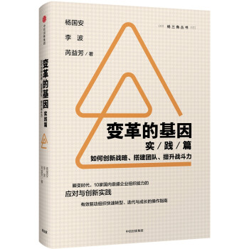 变革的基因 如何创新战略、搭建团队、提升战斗力（实践篇）杨国安等著 中信出版社