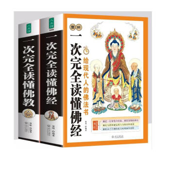 全2册图解一次完全读懂佛经+图解一次完全读懂佛教