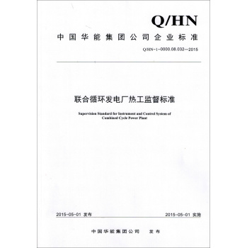 联合循环发电厂热工监督标准 下载