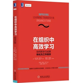 在组织中高效学习：如何把学习成果转化为工作绩效 下载