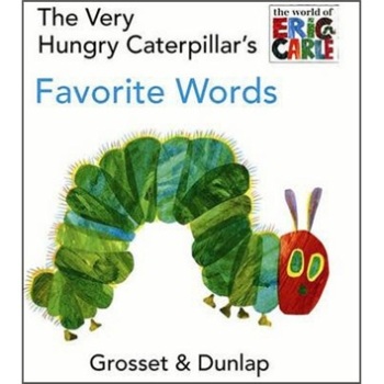 The Very Hungry Caterpillar's Favorite Words Board book 好饿的毛毛虫最爱单词 英文原版 下载