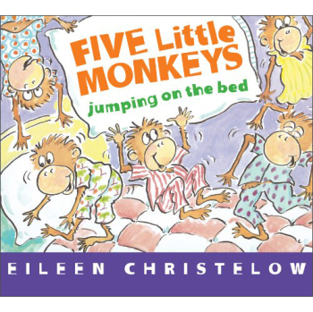 Five Little Monkeys Jumping on the Bed   Board book    五个小猴子在床上跳 英文原版 下载