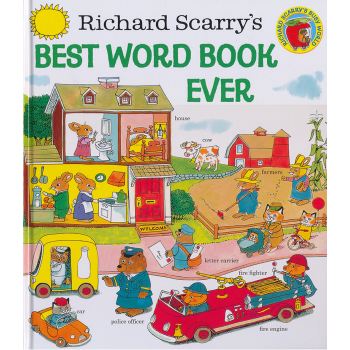 Richard Scarry's Best Word Book Ever (Giant Golden Book)斯凯瑞：最棒的单词书 英文原版 下载