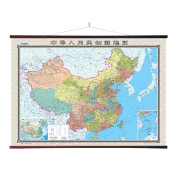 中国地图挂图
