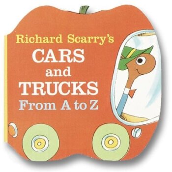 Richard Scarry's Cars and Trucks: From A ToZ 斯凯瑞：汽车与货车 英文原版  下载