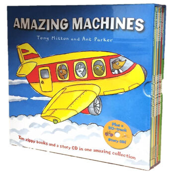 Amazing Machines x 10 Book Slipcase + CD    下载