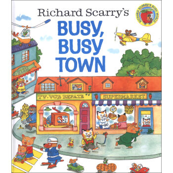 Richard Scarry's Busy, Busy Town斯凯瑞：繁忙的镇子 英文原版  下载