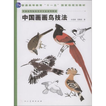 中国高等院校美术专业系列教材：中国画画鸟技法   下载