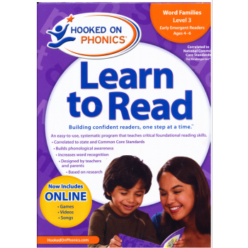 Learn to Read Word Families Level 3  迷上自然发音-学习阅读：K级3 英文原版  下载