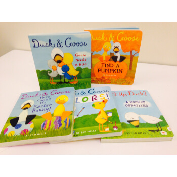 DUCK & GOOSE 小鸭和小鹅系列5册套装 英文原版 京东独家  下载