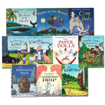 The Julia Donaldson Story Collection 咕噜牛聪明豆系列幼儿童英文绘本英语故事书  下载