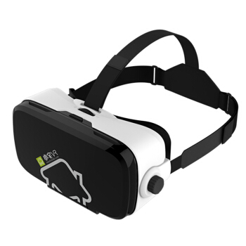 小宅VR 黑黑 虚拟现实智能VR眼镜3D头盔 黑色   下载