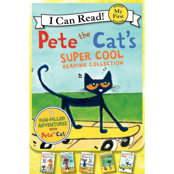 Pete the Cat's Super Cool Reading Collection (My First I Can Read) （套装共5册）皮特猫超级酷图书合集 英文原版 下载