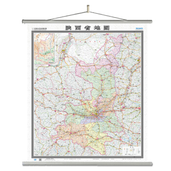 陕西省地图挂图（无拼缝专用挂图 1150mm*1350mm） 下载