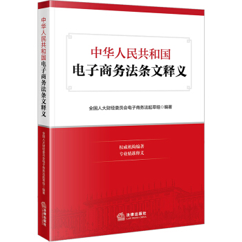 中华人民共和国电子商务法条文释义 下载
