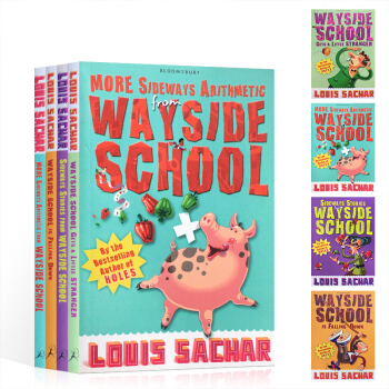 歪歪路小学4册全套The Wayside School儿童章节桥梁书英文原版 下载