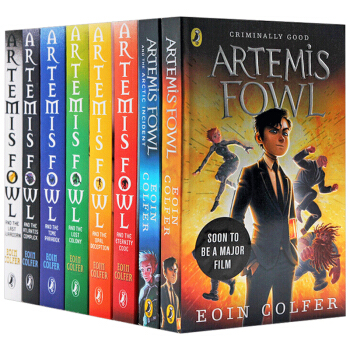 阿特米斯的奇幻历险8册套装Artemis Fowl青少年小说英文原版 [平装] 下载