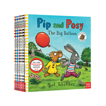 Pip and Posy波西和皮普8册 Axel Scheffler 儿童图画故事书漫画书 [平装] 下载