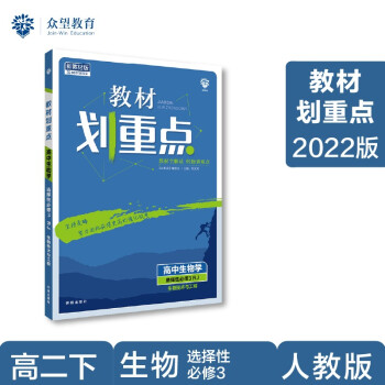 教材划重点高二下高中生物选择性必修3生物技术与工程RJ人教版（新教材）理想树2022配套必刷题 下载