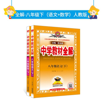 21全解京东人教版套装·八年级下（语文+数学）21