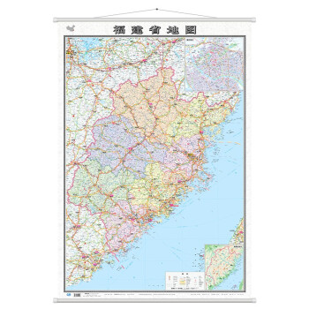 福建省地图挂图（1.1米*0.8米 专业挂图 无拼缝） 下载