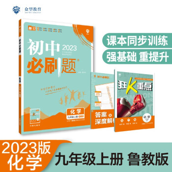 2023版初中必刷题 化学九年级上册 LJ鲁教版理想树教材同步练习题辅导资料 下载