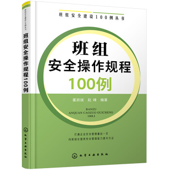 班组安全建设100例丛书--班组安全操作规程100例 下载