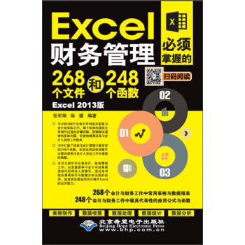 Excel财务管理必须掌握的268个文件和248个函数(Excel 2013版)