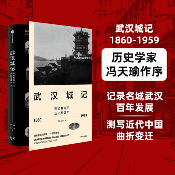 武汉城记 我们共同的历史与遗产 许颖 丁援著 冯天瑜作序 中信出版社