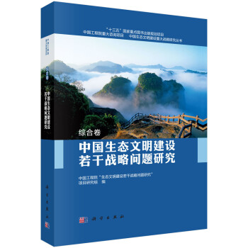 中国生态文明建设若干战略问题研究 综合卷 下载