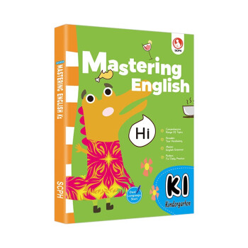 进口原版英文版新加坡幼儿园K1中班精通英语教材 HiMastering English K1 下载