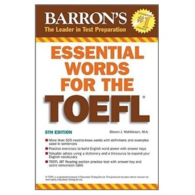 Essential Words for the TOEFL: 5th Edition (Barron's Essential Words for the TOEFL) 下载