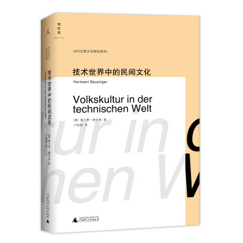 当代日常文化研究系列：技术世界中的民间文化