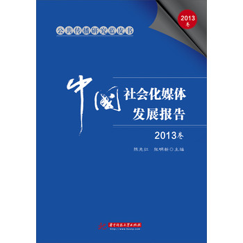 公共传播研究蓝皮书：中国社会化媒体发展报告（2013卷）