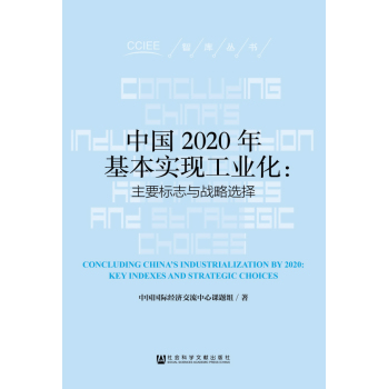 中国2020年基本实现工业化--主要标志与战略选择/智库丛书