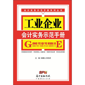 会计实务示范手册系列丛书：工业企业会计实务示范手册 下载