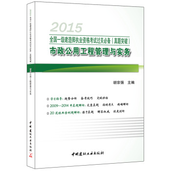 2015全国一级建造师执业资格考试过关必备 真题突破 市政公用工程管理与实务 下载