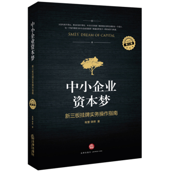 中小企业资本梦 : 新三板挂牌实务操作指南 下载